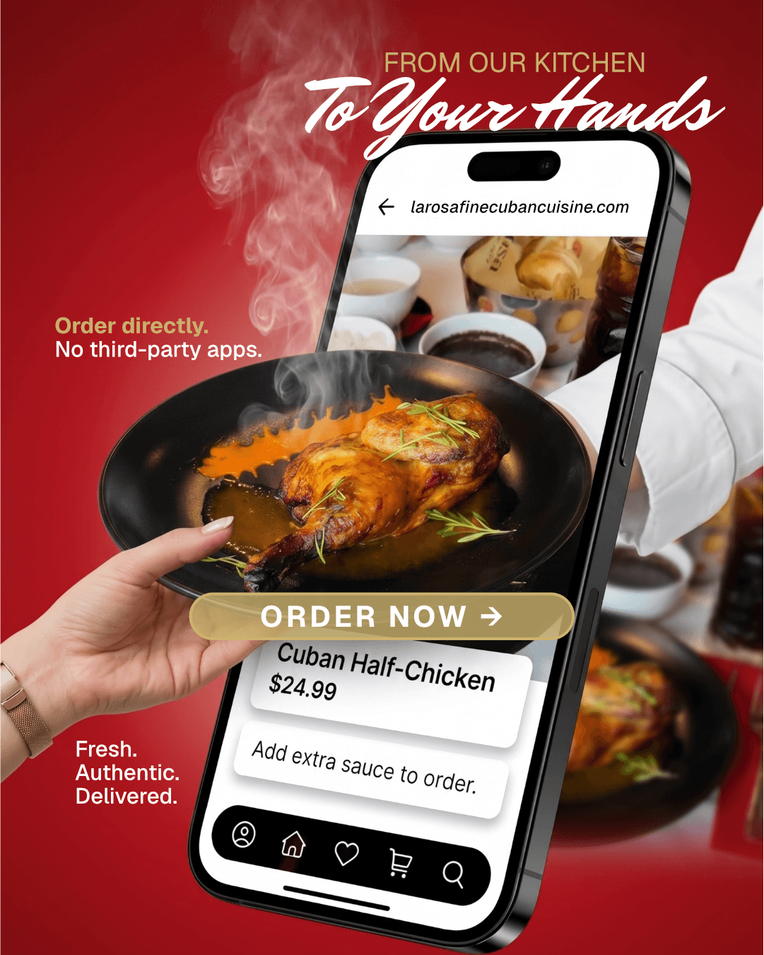 La Rosa - from our kitchen to your hands