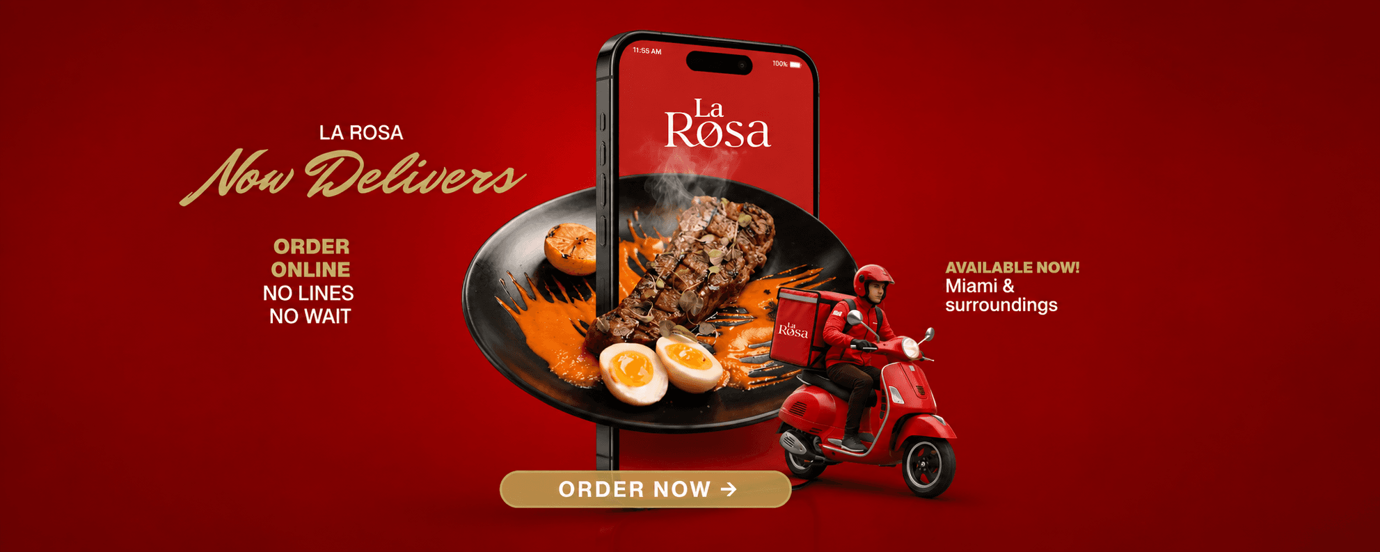 Order La Rosa online from your phone